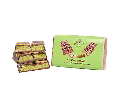 %100 Gerçek Dubai Çikolatası 100 Gr. - 1
