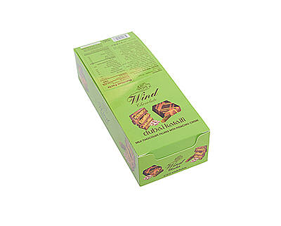 %100 Gerçek Dubai Çikolatası 25 Gr. X 30 Adet Display Kutu - 9