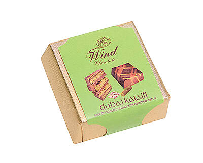 %100 Gerçek Dubai Çikolatası 25 Gr. X 30 Adet Display Kutu - 5
