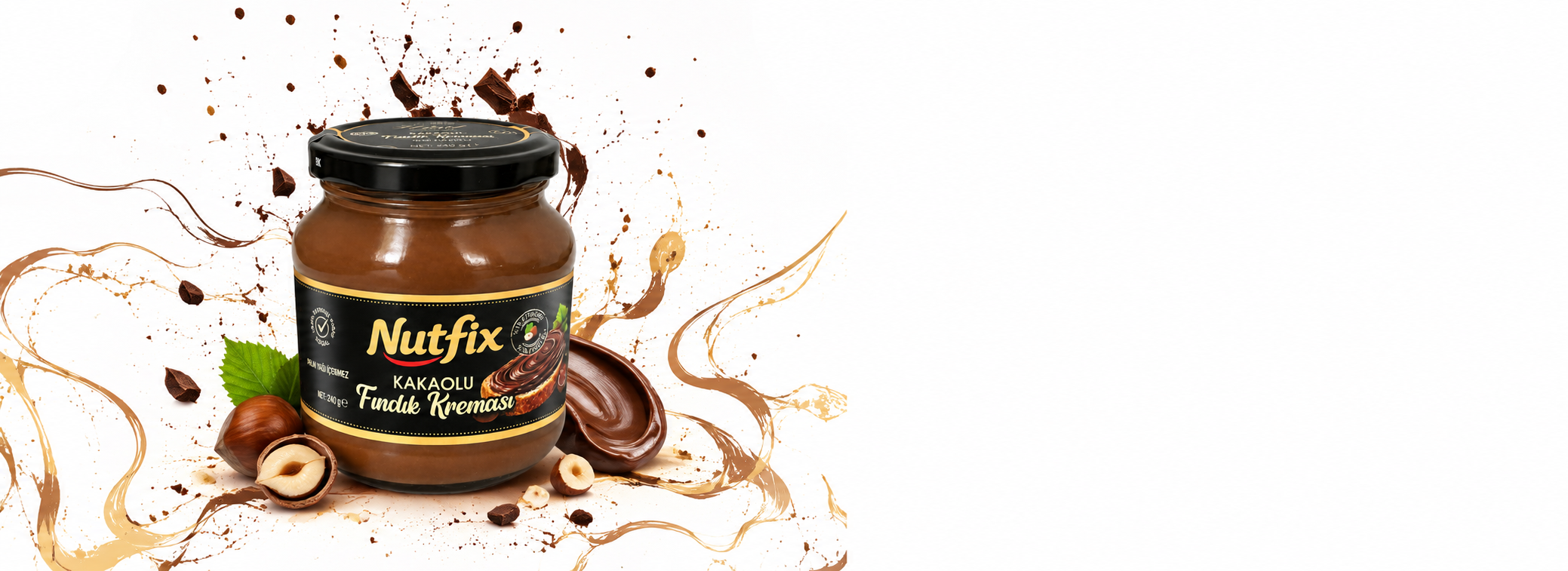 NutFix %40 Fındıklı & Kakaolu Fındık Kreması